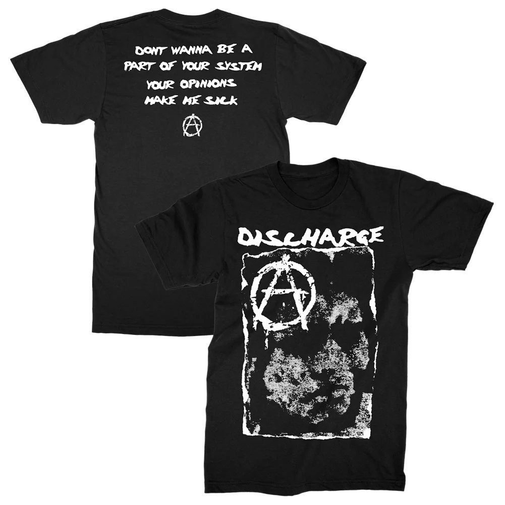 Uk Discharge T-Shirt Hear Noth - Summer Clothing Uk Men recension och pris