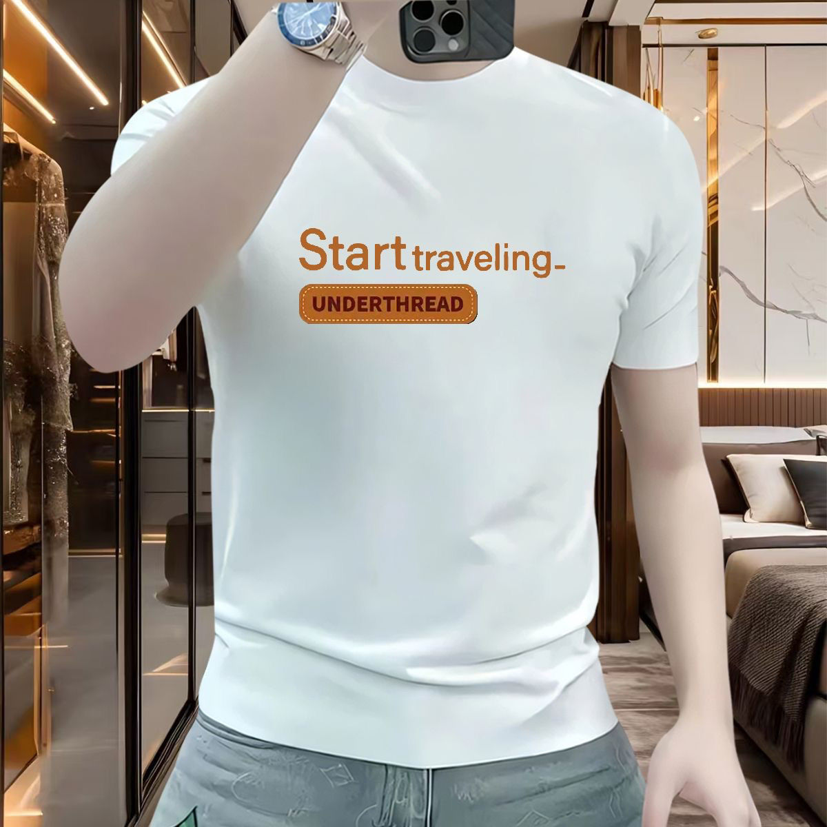 New 2025 Men's Summer Short Sl - Summer 2025 Clothing Essentials recension och pris