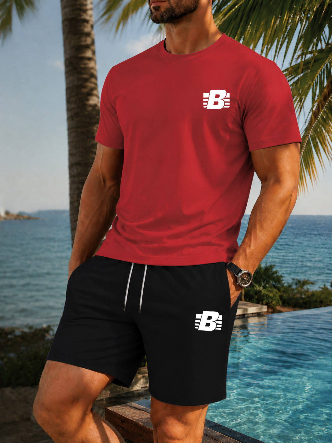 Men's 2-Piece Tracksuit Casual - Summer Clothing Haul recension och pris