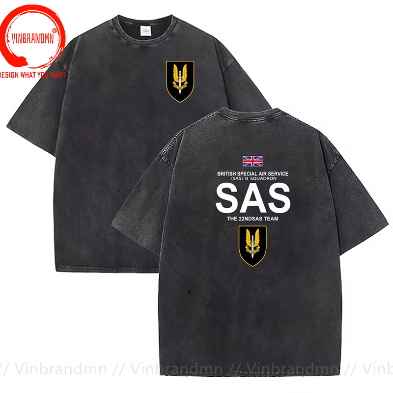 Vintage Washed Cotton T-Shirt  - Summer Clothing Uk Men recension och pris