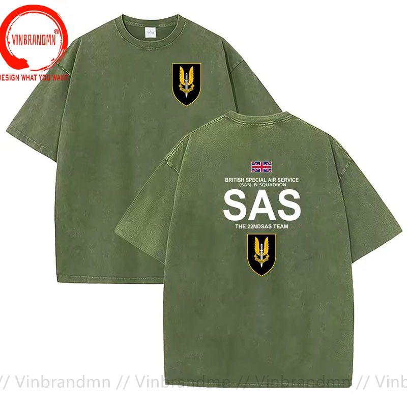 Vintage Washed Cotton T-Shirt  - Summer Clothing Uk Men recension och pris