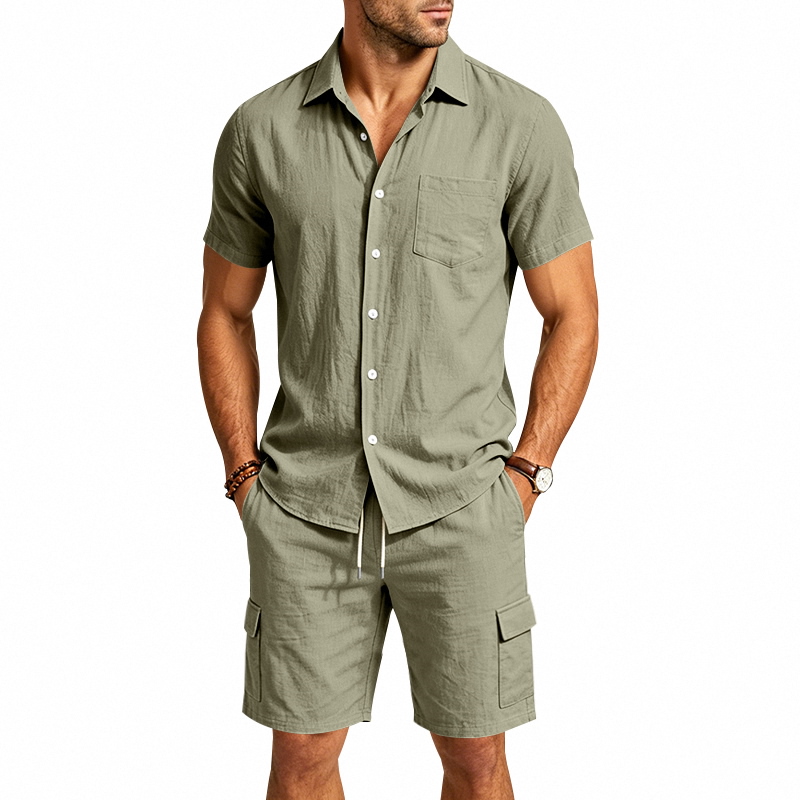 Men Summer American Linen Two  - Summer Clothing Haul recension och pris