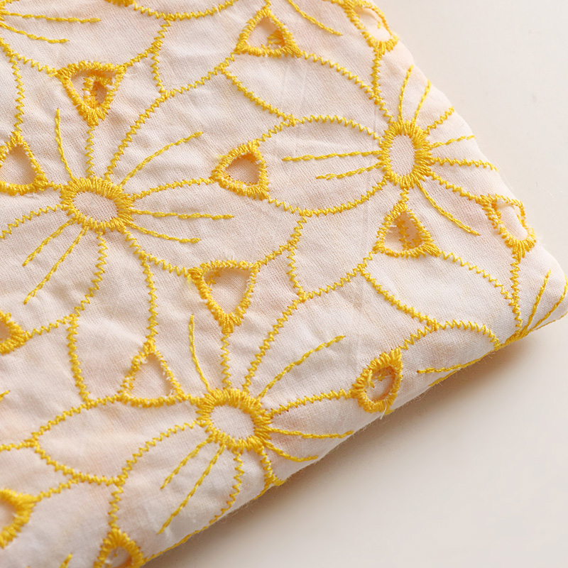 High quality cotton tecido Yel - Soft Summer Yellow Clothing recension och pris