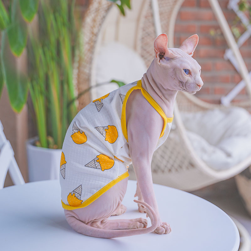 Sphynx Cat Clothing Sphinx Cot - Soft Summer Yellow Clothing recension och pris
