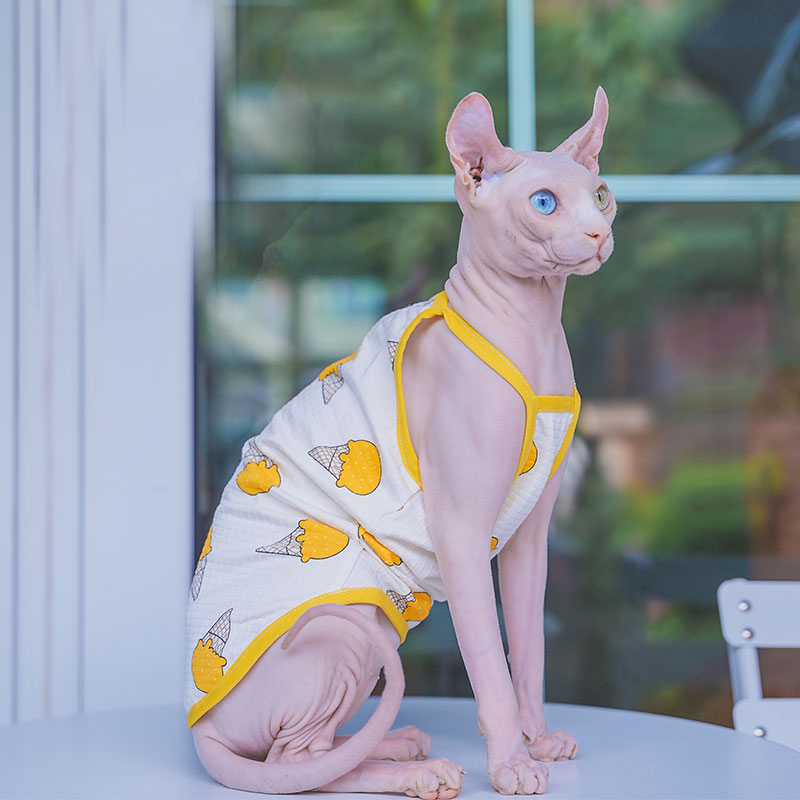 Sphynx Cat Clothing Sphinx Cot - Soft Summer Yellow Clothing recension och pris