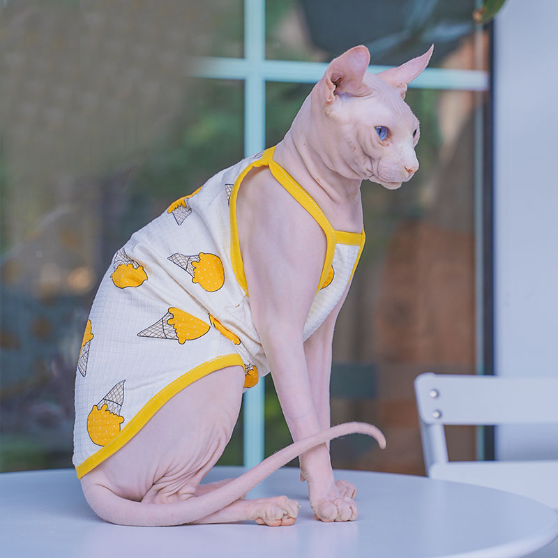 Sphynx Cat Clothing Sphinx Cot - Soft Summer Yellow Clothing recension och pris