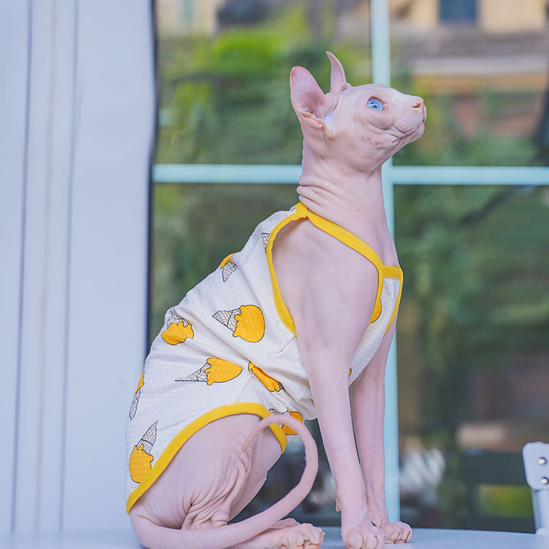 Sphynx Cat Clothing Sphinx Cot - Soft Summer Yellow Clothing recension och pris